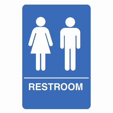 Printable Bathroom Signs