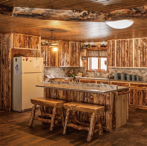 Explore the beautiful rustic kitchen cabinets photo gallery and find out exactly why houzz is the best experience for home renovation and design. Fireside Log Rustic Kitchen Cabinets - The Log Furniture Store