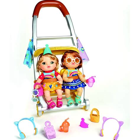 Baby Alive Littles Shop ‘n Stroll Twins Set Only 2999 Shipped On