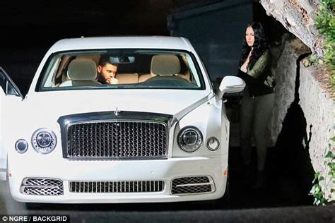 The Weeknd Slips Into Bentley With Stunning Mystery Woman Daily Mail