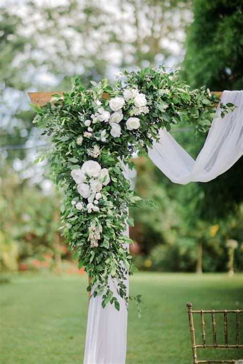 A Happy Garden Wedding With Soft Accents Of Babys Breath Flowers And