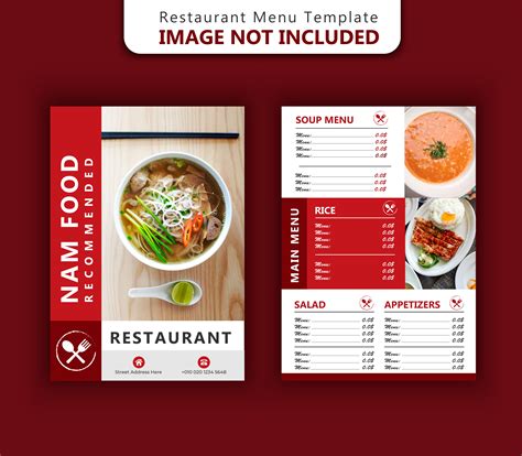Restaurant Menu Template Restaurant Menu Template Res