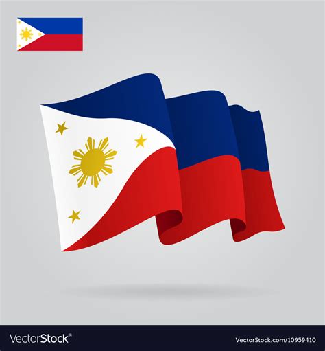 Philippines Flag Waving Vector Illustration Stock Vec Vrogue Co