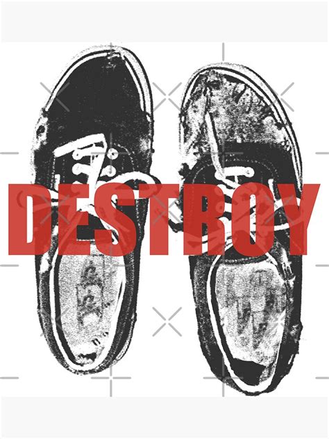 Destroy Punk Art Sticker For Sale By Designsku Redbubble