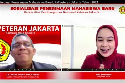 Jalur Snmptn Upn Veteran Jakarta Buka Kuota Persen Mahasiswa
