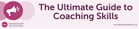 Coaching Skills Ultimate Guide Free Resource Mbm