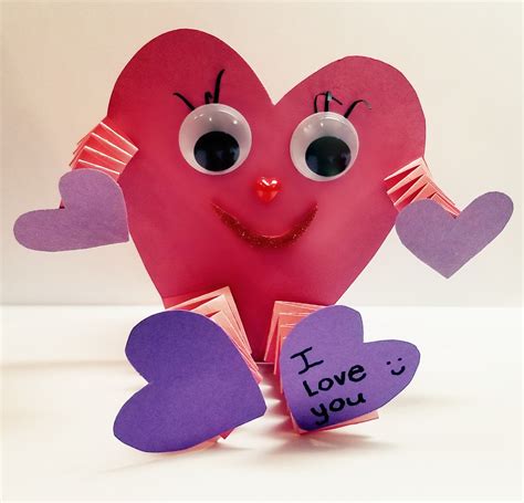 Valentines Day Craft For Kids With Template Hands On Teaching Ideas