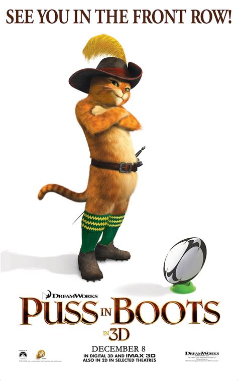 Puss In Boots Movie Poster Puss In Boots Trailer