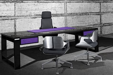 Carbon Fiber Work Desk From John And Table Ups The Ante Of Any Workplace