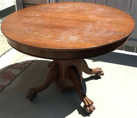 Antique Round Dining Table