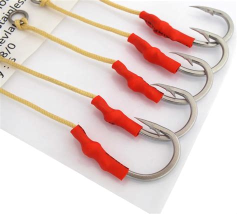 Catch Control Ss Assist Fishing Hooks 20 40 60 80 Made With Kevlar