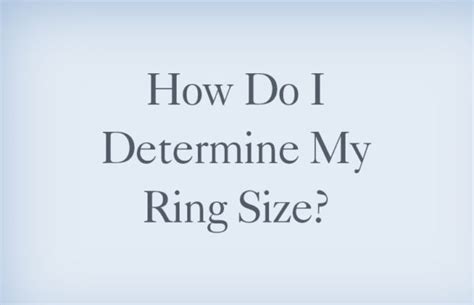 How Do I Determine My Ring Size Bradford Exchange Blog