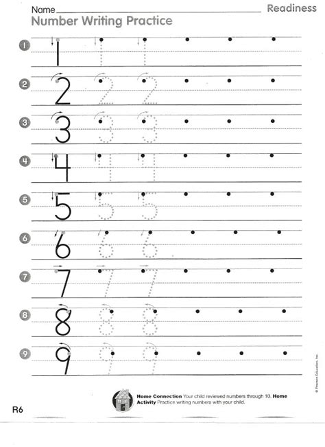 Number Practicepdf Number Writing Worksheets Writing Practice