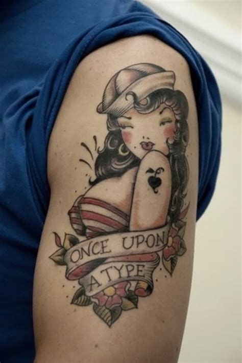 Pin Up Tattoo Designs Best 75 Ideas That Will Rock Your World