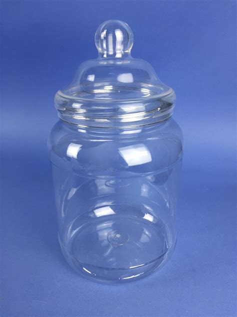 Clear Round Pet Jar Ml Mm Neck Petr C Bristol Plastics Containers Plastic