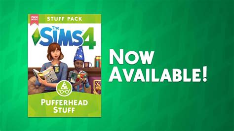 The Sims 4 Pufferhead Fanmade Custom Stuff Pack Now Available
