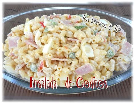 How to make macaroni salad. Ensalada de Coditos | Ensalada de coditos, Coditos ...