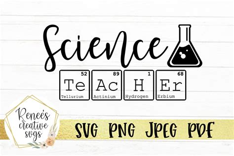 Science Teacher Graphic By Reneescreativesvgs · Creative Fabrica