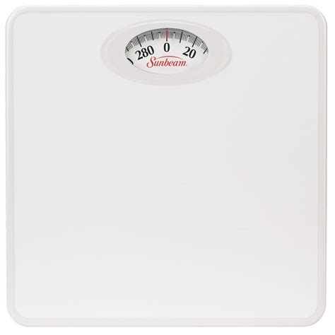 Health O Meter Dial Bathroom Scale White