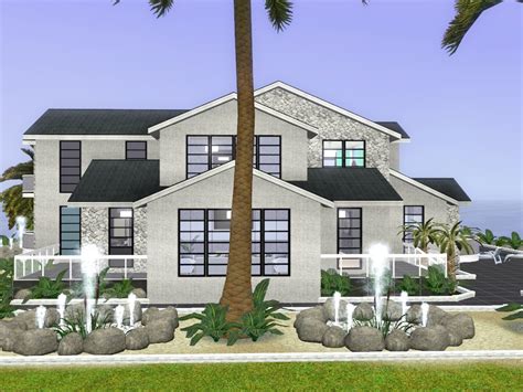 The Sims Resource Modern Beach Resort