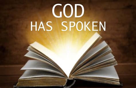God Has Spoken - The Purpose of Christ - Community Bible Church