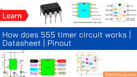 How Does Ne Timer Circuit Works Datasheet Pinout Eleccircuit