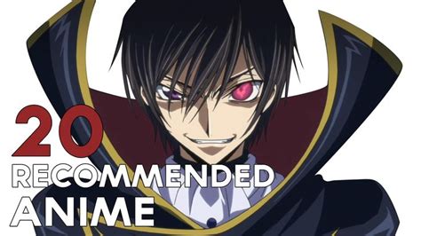 An Anime Character With The Words 20 Recommended Anime Characters In