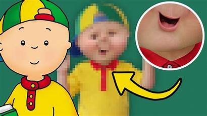 Caillou Photoshop Characters Humanizing