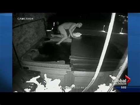 Man Woman Trespass Climb Into Hot Tub Commit Illegal And Obscene Acts Youtube