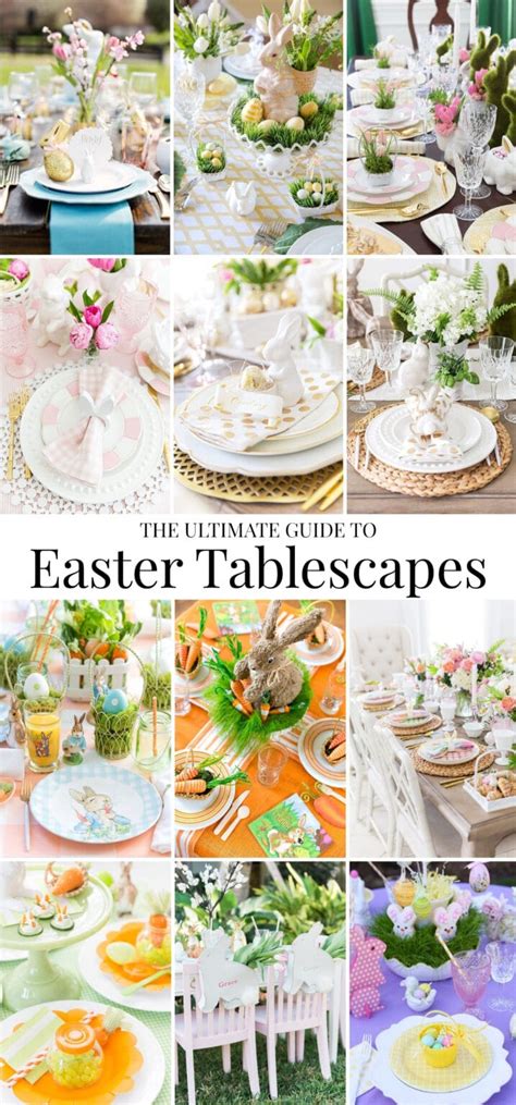 The Ultimate Guide To Easter Tablescapes Pizzazzerie
