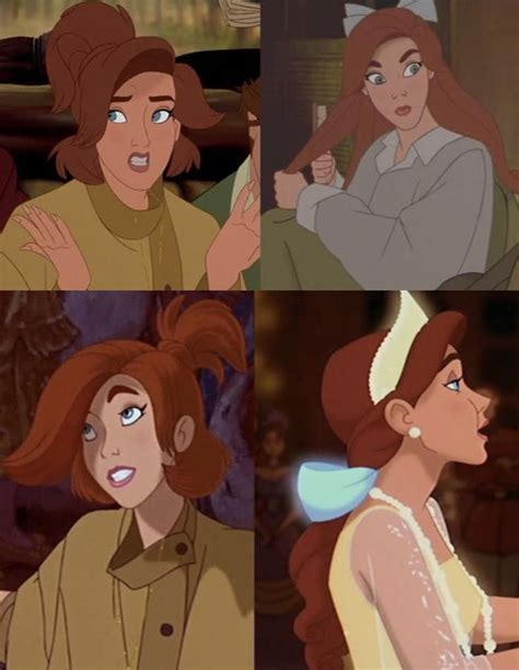 A Common Plot Hole In Anastasia 1997 Is That Anyas Hair Grows Very Suddenly At One Point In