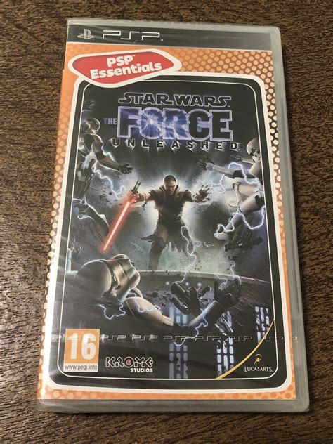 Star Wars The Force Unleashed Sony Psp Brand New 23272332396 Ebay