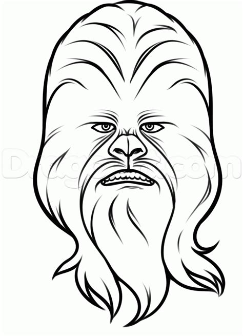 750x1000 chewbacca coloring pages unique chewbacca coloring coloring. how to draw chewbacca easy step 7 | Star wars drawings ...