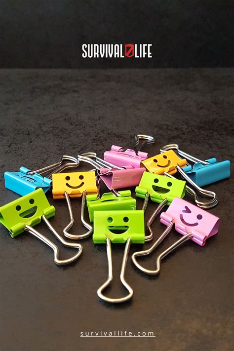 10 Innovative Ways To Use Binder Clips For Survival Binder Clips
