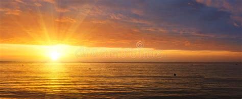 Sunrise Over The Sea Stock Image Image Of Tourism Rocky 32211081