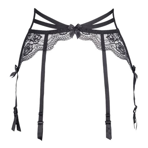 axami french kiss sexy sheer lace garter belt v 8692 lavinia lingerie