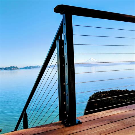 Cable rail offers unobstructed views and is an excellent deck railing idea for any new construction or home/business improvement project. RailFX — Cable, glass and picket railing products ...