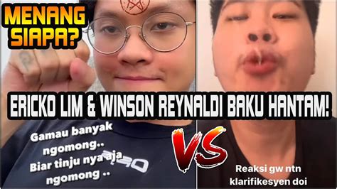 Alasan Ericko Lim Dan Winson Reynaldi Duel Di Atas Ring Youtube