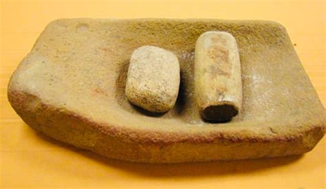 Metate And Mano Grinding Stone Native American Artifacts