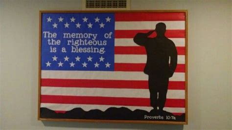 Type and size of the board. Memorial Day / Patriotic church bulletin board | Church ...