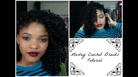 I believe that braiding your own hair can be a great creative outlet! Marley Crochet Braids Tutorial - YouTube
