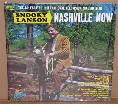 Snooky Lanson Nashville Now Vinyl Lp Record Sealed New Ebay