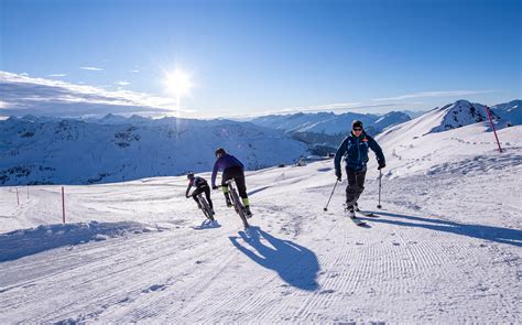 Davos Klosters Zamljevid Ski Mapa Smu I A