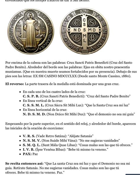 Medalla Exorcismo De San Benito Oracion Doovi Hot Sex Picture