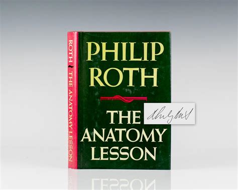The Anatomy Lesson Philip Roth First Edition Signed Rare