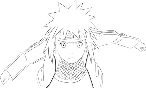 Minato Coloring Pages Coloring Pages