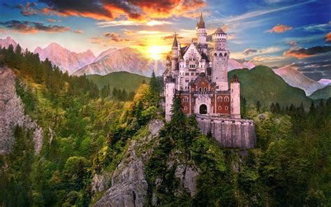 Fantasy Castle Wallpaper Hd Wallpapersafari