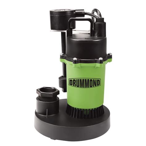 13 Hp Submersible Sump Pump With Vertical Float 3400 Gph