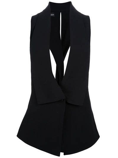 Emporio Armani Backless Waistcoat Suit Jumpsuit Armani Black Fashion Outfits Womens Fashion
