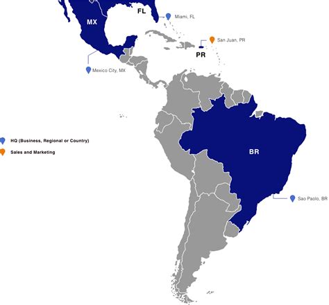 Locations Latin America Olympus America Careers